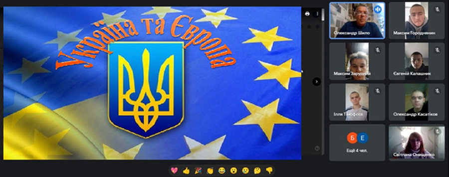 Виховна година “Україна та Європа”